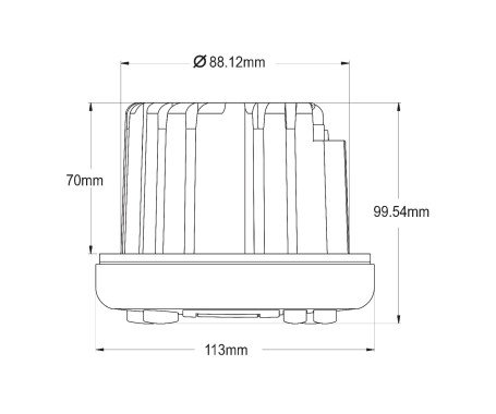 AQUA MARINE - 200W Bluetooth Marine Stereo